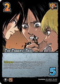 The Terrific Trio - Attack on Titan: Battle for Humanity - UniVersus card