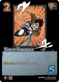 Vow of Vengeance - Attack on Titan: Battle for Humanity - UniVersus card