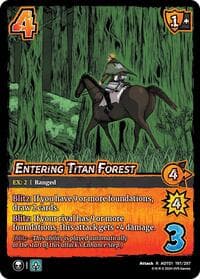 Entering Titan Forest - Attack on Titan: Battle for Humanity - UniVersus card