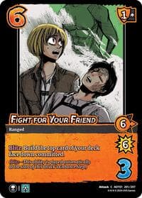 Fight for Your Friend - Attack on Titan: Battle for Humanity - UniVersus card