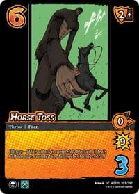 Horse Toss - Attack on Titan: Battle for Humanity - UniVersus card
