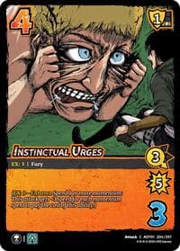 Instinctual Urges - Attack on Titan: Battle for Humanity - UniVersus card