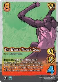 The Beast Titan's Call - Attack on Titan: Battle for Humanity - UniVersus card
