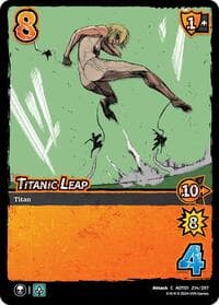 Titanic Leap - Attack on Titan: Battle for Humanity - UniVersus card