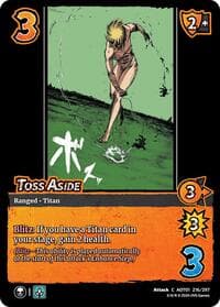 Toss Aside - Attack on Titan: Battle for Humanity - UniVersus card