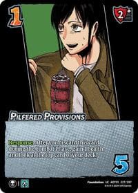 Pilfered Provisions - Attack on Titan: Battle for Humanity - UniVersus card