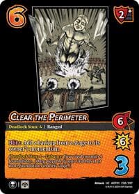 Clear the Perimeter - Attack on Titan: Battle for Humanity - UniVersus card