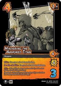 Hindering the Armored Titan - Attack on Titan: Battle for Humanity - UniVersus card