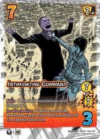 Intimidating Command - Attack on Titan: Battle for Humanity - UniVersus card