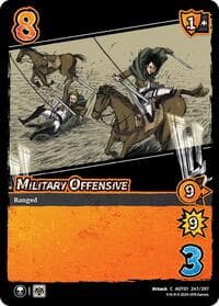 Military Offensive - Attack on Titan: Battle for Humanity - UniVersus card