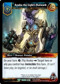 Anaka the Light's Bulwark - Throne of the Tides - WoW card