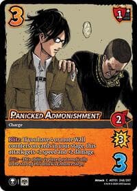 Panicked Admonishment - Attack on Titan: Battle for Humanity - UniVersus card