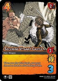 Securing Utgard Castle - Attack on Titan: Battle for Humanity - UniVersus card