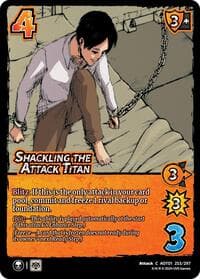 Shackling the Attack Titan - Attack on Titan: Battle for Humanity - UniVersus card