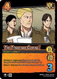 The Titans are Coming! - Attack on Titan: Battle for Humanity - UniVersus card