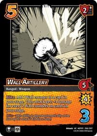 Wall Artillery - Attack on Titan: Battle for Humanity - UniVersus card