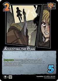 Adjusting the Plan - Attack on Titan: Battle for Humanity - UniVersus card