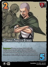 Connie Takes a Stand - Attack on Titan: Battle for Humanity - UniVersus card