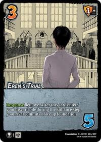 Eren's Trial - Attack on Titan: Battle for Humanity - UniVersus card
