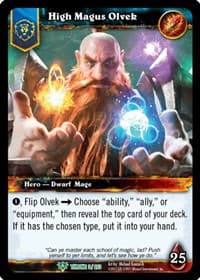 High Magus Olvek - Throne of the Tides - WoW card