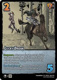 Lucky Break - Attack on Titan: Battle for Humanity - UniVersus card