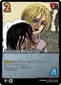 Shocking Revelation - Attack on Titan: Battle for Humanity - UniVersus card