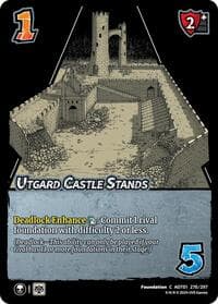Utgard Castle Stands - Attack on Titan: Battle for Humanity - UniVersus card