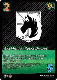 The Military Police Brigade - Attack on Titan: Battle for Humanity - UniVersus card