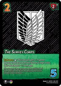 The Survey Corps - Attack on Titan: Battle for Humanity - UniVersus card