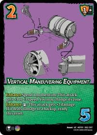 Vertical Maneuvering Equipment - Attack on Titan: Battle for Humanity - UniVersus card