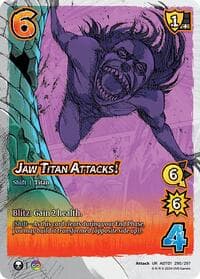 Jaw Titan Attacks! // The Jaw Titan - Attack on Titan: Battle for Humanity - UniVersus card