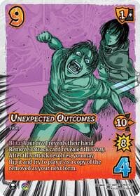 Unexpected Outcomes - Attack on Titan: Battle for Humanity - UniVersus card