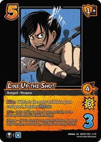 Line Up the Shot (CD1) - Attack on Titan: Battle for Humanity - UniVersus card