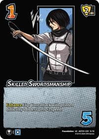 Skilled Swordsmanship (CD1) - Attack on Titan: Battle for Humanity - UniVersus card