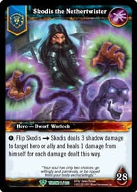 Skodis the Nethertwister - Throne of the Tides - WoW card