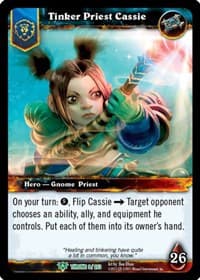 Tinker Priest Cassie - Throne of the Tides - WoW card