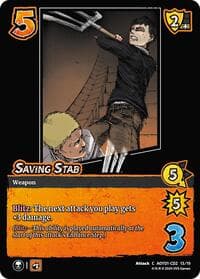 Saving Stab (CD2) - Attack on Titan: Battle for Humanity - UniVersus card