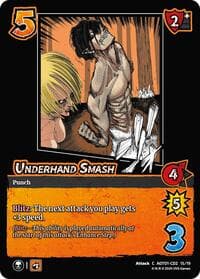 Underhand Smash (CD2) - Attack on Titan: Battle for Humanity - UniVersus card