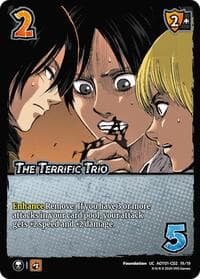 The Terrific Trio (CD2) - Attack on Titan: Battle for Humanity - UniVersus card