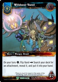 Wildseer Varel - Throne of the Tides - WoW card