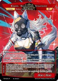 Second In Command, Kimihe // Kimihe, Biker Gang Strategist - The Battle at the Sacred Ruins - Force of Will card