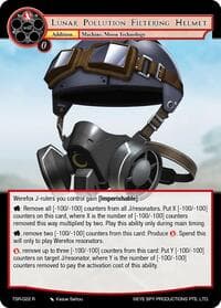 Lunar Pollution Filtering Helmet - The Battle at the Sacred Ruins - Force of Will card