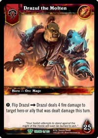 Drazul the Molten - Throne of the Tides - WoW card