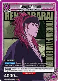 Renji Abarai (105) - UE01ST: BLEACH: Thousand-Year Blood War Starter Deck - Union Arena card