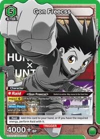 Gon Freecss (102) - UE02ST: HUNTER X HUNTER Starter Deck - Union Arena card