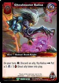 Ghoulmaster Kalisa - Throne of the Tides - WoW card