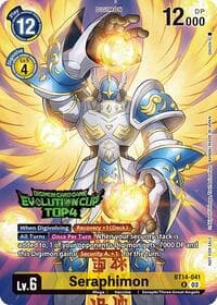 Seraphimon (August 2024 Evolution Cup Top 4) - Blast Ace - Digimon Card Game card