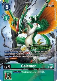 Galemon (August 2024 Evolution Cup Participant) - Digimon Promotion Cards - Digimon Card Game card