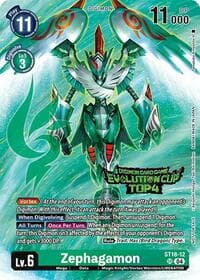 Zephagamon (August 2024 Evolution Cup Top 4) - Starter Deck 18: Guardian Vortex - Digimon Card Game card