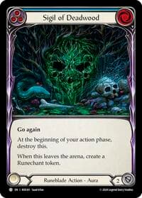 Sigil of Deadwood - Rosetta - Flesh and Blood TCG card